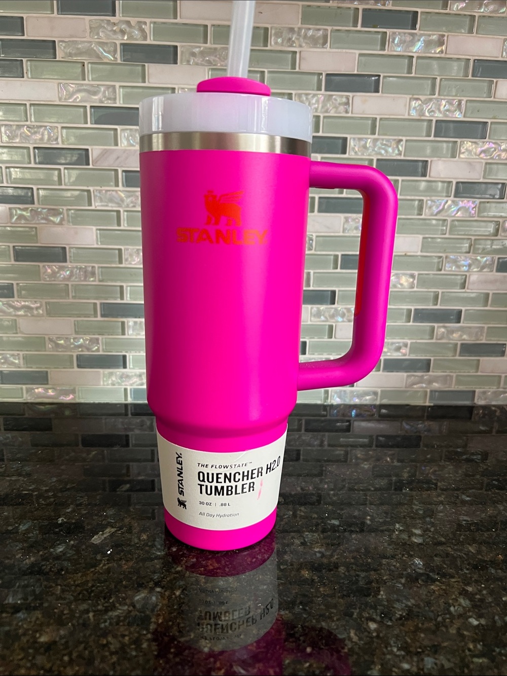 Stanley Quencher H2O Tumbler in vivid violet 30 ounces